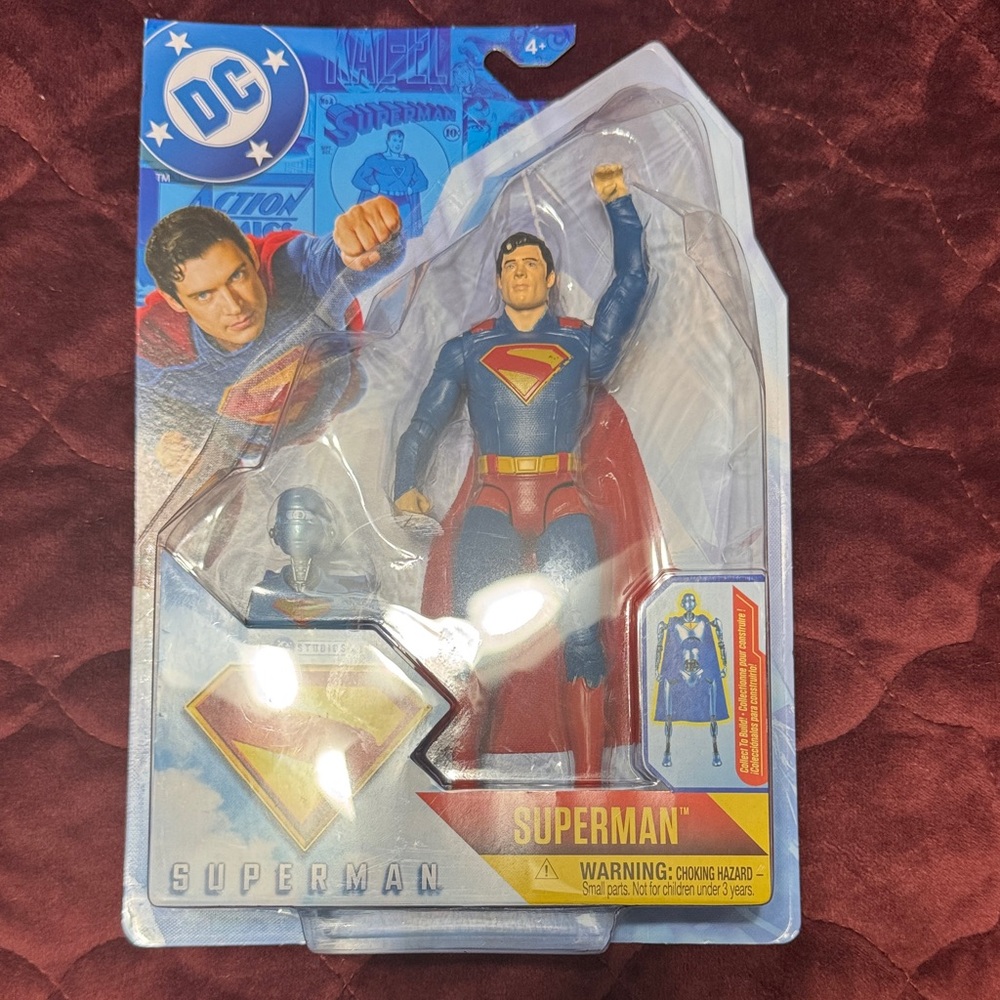 DC Superman Action Figure - Blue and Red